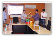 NTM-Visit by Secretary of MHRD