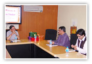 NTM-Visit by Secretary of MHRD