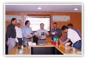 NTM-Visit by Secretary of MHRD