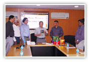 NTM-Visit by Secretary of MHRD