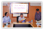 NTM-Visit by Secretary of MHRD