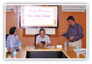 NTM-Visit by Secretary of MHRD