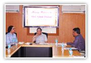 NTM-Visit by Secretary of MHRD